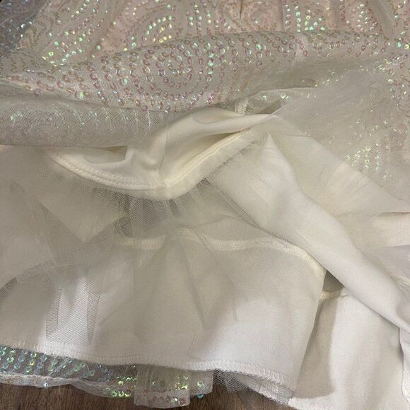 Ruby Rox Womens Sequined Party Pleated Dress - Picture 3 of 11